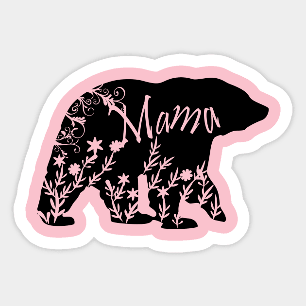 Mama Bear Sticker by KwaaiKraai
